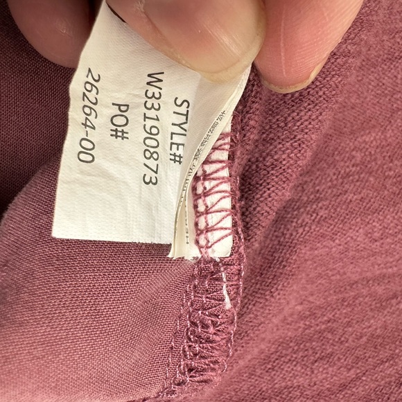 Prana Hensley Henley Dress Mauve Size Small - Picture 14 of 15